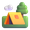 camping emoji