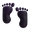 footprints emoji