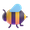 honeybee emoji