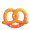 pretzel emoji