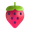 strawberry emoji